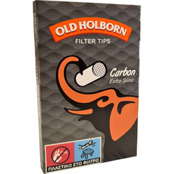 Old Holborn Φιλτράκια - Pocket Carbon με Ανθρακα Extra Slim 54φ