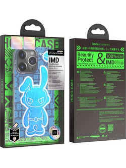 Hoco Cool Me Series Back Cover 3D Rabbit (iPhone 14 Pro Max)