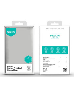 Nillkin Super Frosted Shield Pro Cover Grey (iPhone Back 17 Pro)