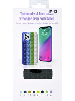 Ancus Pop It Back Cover Dark Green (iPhone 12 / 12 Pro)