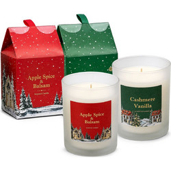 Κερί Αρωματικό σε Γυάλινο Βάζο Xmas 8x7cm Xmasfest 1134275