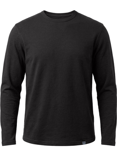Ανδρικό longsleeve terry t-shirt FBM014-017-07_ANTHRACITE