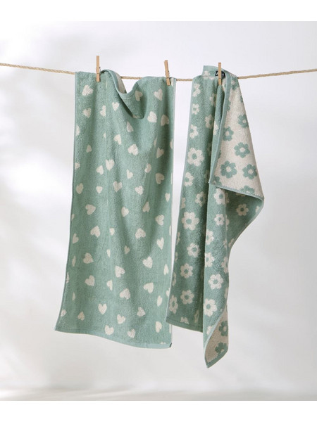 Πετσέτες Προσώπου Σετ Versus Magy 10 Jacquard Cotton Kentia (50x90) 2Τεμ