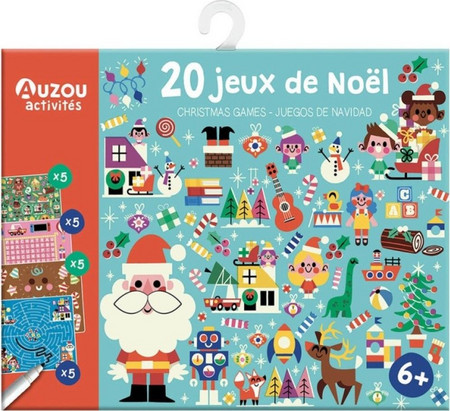 Auzou 885567 Auzou Τα 20 παιχνίδια για τα Χριστούγεννα