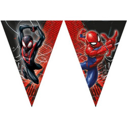 Τρίγωνες Γιρλάντες Spiderman World Of Web 1Τμχ (97318)