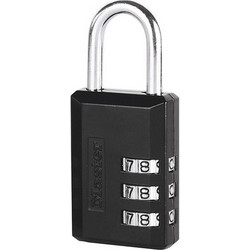 Master Lock 647EURD - Λουκέτο αποσκευών 30mm με συνδυασμό και μπρούτζινο λαιμό