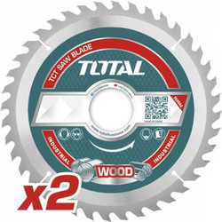 TOTAL TAC231410 Δισκος / Διαμαντοδισκος Ξυλου 185mm x 20mm Σετ 2 τμχ