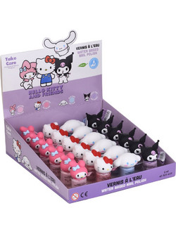 Take Care Hello Kitty & Friends Παιδικό Βερνίκι Νυχιών 3ml 24τμχ