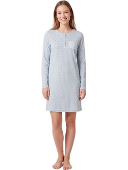 Little Uniqorn Γυναικείο Νυχτικό Χειμωνιάτικο C39AQUA