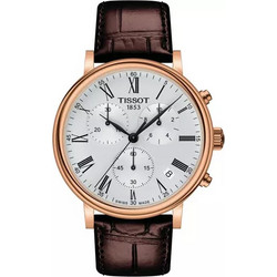 Tissot T-Classic Ανδρικό Ρολόι με Μαύρο Δερμάτινο Λουράκι T122.417.36.033.00