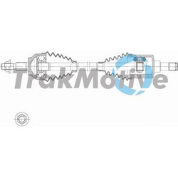 TrakMotive 30-3103 - Ημιαξόνιο Αρ. FORD KUGA II 1.5 EcoBoost 2014-19