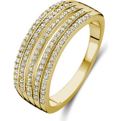 Γυναικεία Δαχτυλίδια New Bling 9NB-1431-50 Χρυσό 10