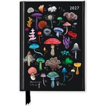 Anna Stead: Mushrooms & Fungi 2027 Luxury Pocket Diary Planner - Week to View
