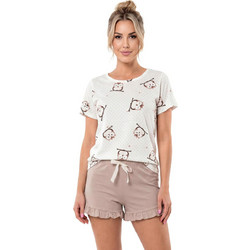 Βαμβακερή Πιτζάμα Sova Short