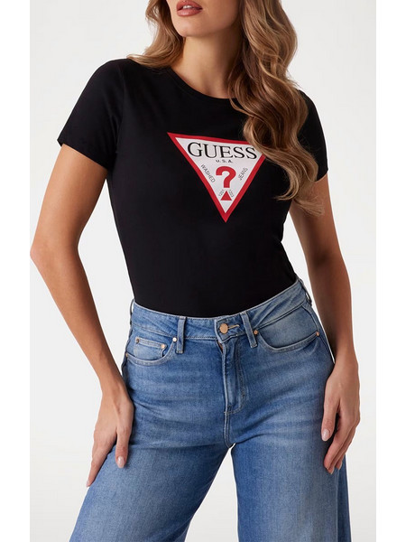 GUESS SS CN ORIGINAL TEE ΜΠΛΟΥΖΑ ΓΥΝΑΙΚΕΙΟ W1YI1BI3Z14-JBLK Black