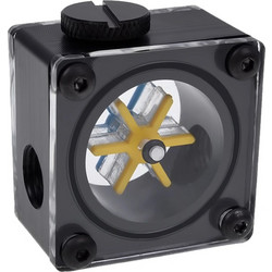 Alphacool Eisfluegel Flow Indicator G1 / 4 square - Acetal Μαύρο 17350