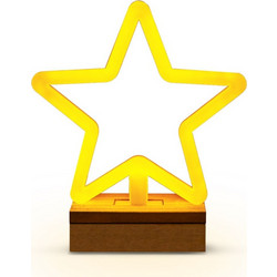 ΦΩΤΙΣΤΙΚΟ ΤΟΙΧΟΥ FOREVER LED CHRISTMAS STAR (σε βάση)