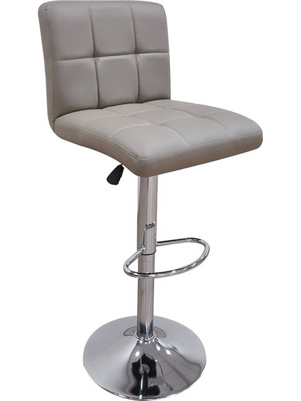 Σκαμπό Μπάρ 2τμχ Bar40 Cappuccino pu 43x52x113εκ