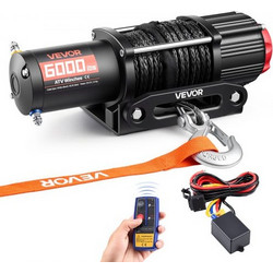 VEVOR 2721 kg Electric Winch 2500 lbs