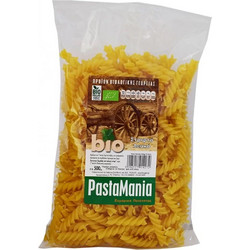 Βιολογικά Ζυμαρικά Βίδες (Fusilli) Λευκές Pastamania Όλα Bio 500gr