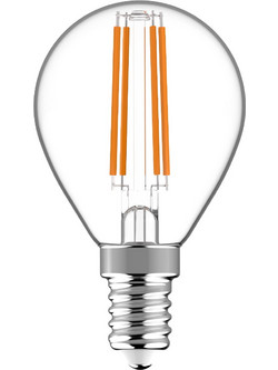 ΣΦΑΙΡΙΚΗ ΛΑΜΠΑ LED FILAMENT G45 ΜΠΑΛΑΚΙ E14 4.5W DIMMABLE ΟΥΔΕΤΕΡΟ ΛΕΥΚΟ 4000K 470LM / BOVAK45NWDIM