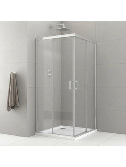Bronze Art Loft FA 70x100x195 cm Καμπίνα Ντουζιέρας Γωνιακή Συρόμενη Chrome 6mm