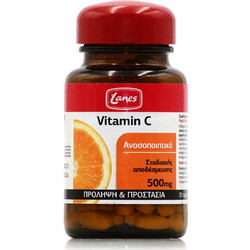 Lanes Vitamin C 500mg 30 Ταμπλέτες