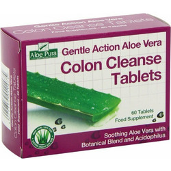 Optima Aloe Vera Colon Cleanse Προβιοτικά 60 Ταμπλέτες