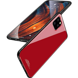 Forcell Glass Back Cover Red (iPhone 11 Pro)