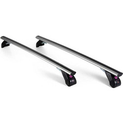 Μπάρες οροφής αλουμινίου ασημί Modula CompactBar 110cm (Rails/Fixed Points)