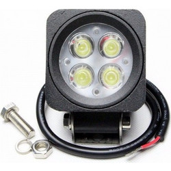 Προβολέας EPISTAR LED LMS 12 Watt Υψηλής Ισχύος 10-30 Volt