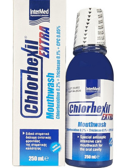 InterMed Chlorhexil Extra Στοματικό Διάλυμα Κατά της Περιοδοντίτιδας 250ml