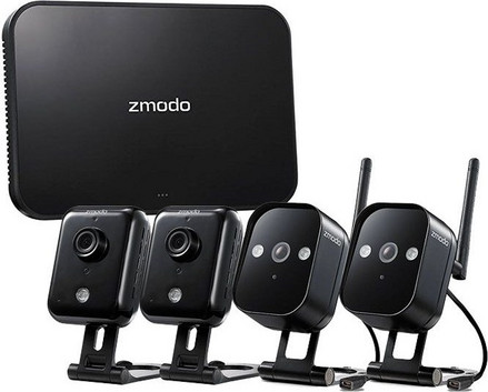 Zmodo ZM-KW1001 4 IP cameras
