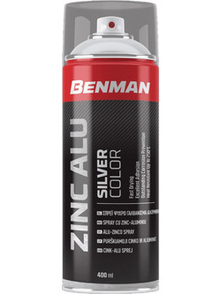 Benman Zinc Alu Σπρέι Γαλβάνισμού Αλουμινίου Gloss 400ml