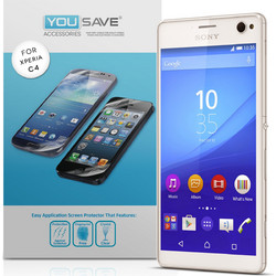Yousave Μεμβράνη Προστασίας Οθόνης Sony Xperia C4 - 3 Τεμάχια (Z418)