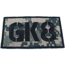 King Arms Seal Team GK8 Callsign Embroidery Patch - ACU