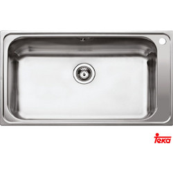 Teka Big Bowl 86 1C Bahia Plus N.530 Ένθετος Νεροχύτης Inox Σατινέ