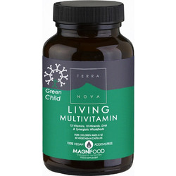 TerraNova Green Child Living Multivitamin 50 Κάψουλες