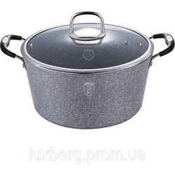 Berlinger Haus Grey Stone Touch Line BH-1153 Κατσαρόλα 28cm
