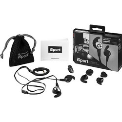 Monster Ακουστικά Γνήσια MONSTERBEATS ISPORT STRIVE IN EAR SPORT - ΜΑΥΡΟ