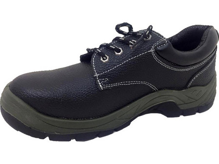Glory Footwear Δερμάτινα Παπούτσια Εργασίας Ασφαλείας Unisex Χαμηλά σε Μαύρο χρώμα - Glory Footwear