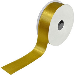 Κορδέλα σατέν χρυσή 2,5cm x 25Υ