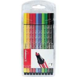 ΜΑΡΚΑΔΟΡΟΙ STABILO 68 SET 10TEM PL 01681000