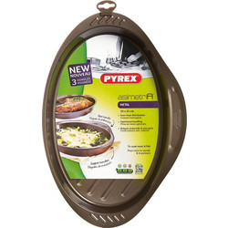 Pyrex Asimetria Οβάλ ταψί 35x23cm