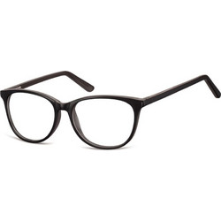 Sunoptic CP152 Γυναικείος Σκελετός Γυαλιών Οράσεως Κοκάλινος Μαύρος