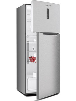 Philco PRF 470X Δίπορτο Ψυγείο 415lt Full No Frost Υ177xΠ70xΒ67cm Inox