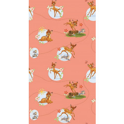 Vasilas Home Παιδική Κουρτίνα με Θηλιές 140x290 Bambi 33 Orange