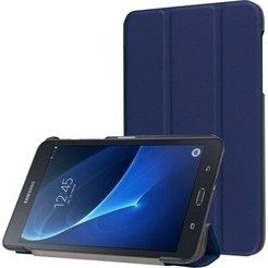 Ultra Slim 0.3mm Stand 3 Fold Samsung Galaxy Tab A 7.0 2016 T280n Dark Blue