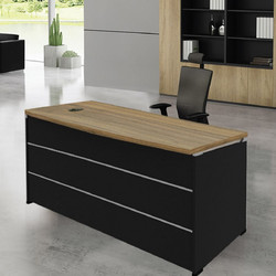 Woodwell Project Επαγγελματικό Γραφείο Ξύλινο 160x80x75cm ΕΟ913