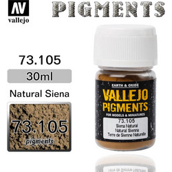 Vallejo Pigment 73.105 NATURAL SIENA